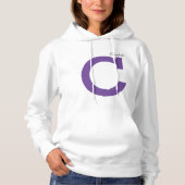 Cali/Women's Basic Hooded Sweatshirt/パーソナライズされたWom パーカ (正面)