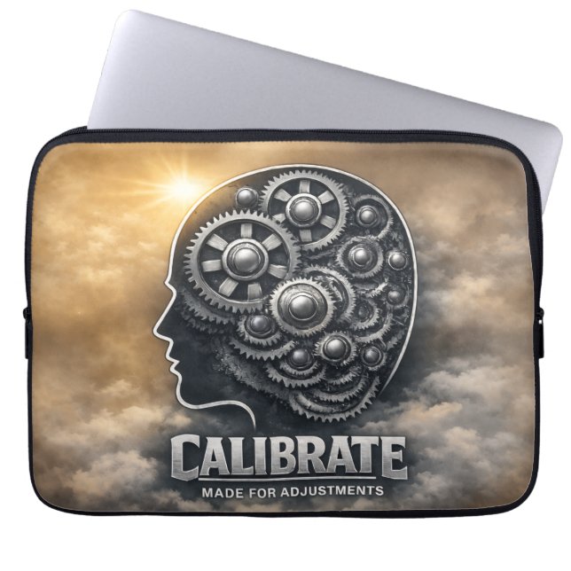 CalibrateMind ラップトップスリーブ (正面)