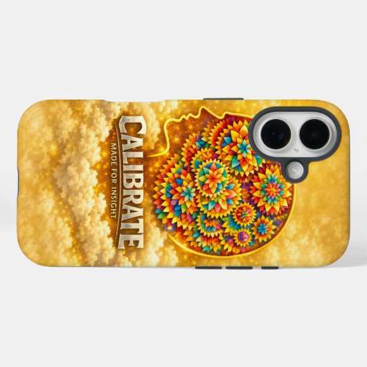 CalibrateMind Case-Mate iPhoneケース (裏面 (横))