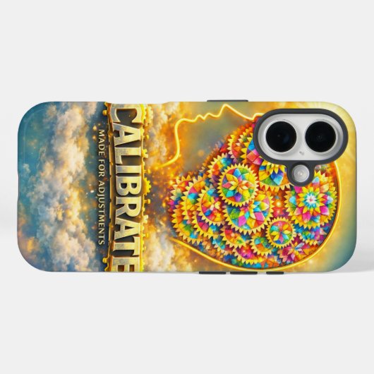 CalibrateMind Case-Mate iPhoneケース (裏面 (横))