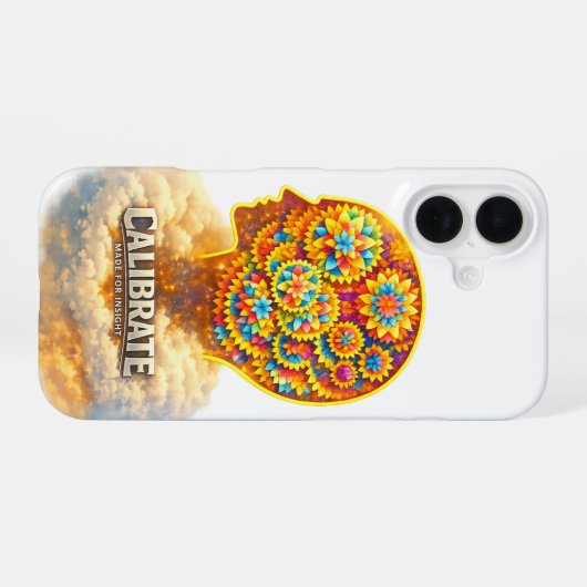 CalibrateMind iPhone 16ケース (裏面横)
