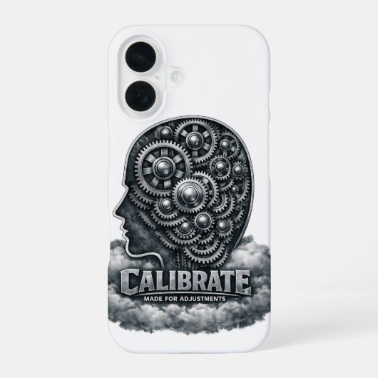 CalibrateMind iPhone 16ケース (裏面)