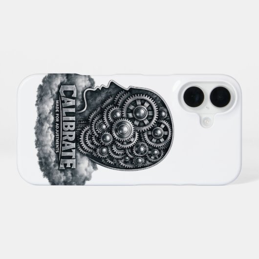 CalibrateMind iPhone 16ケース (裏面横)