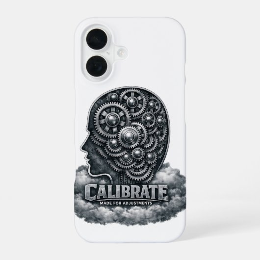 CalibrateMind iPhone 16ケース (裏面)
