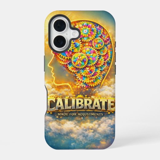 CalibrateMind iPhone 16ケース (裏面)