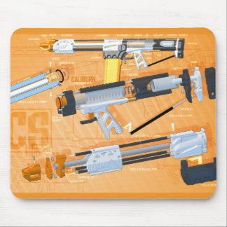 Caliburnは爆発しました マウスパッド