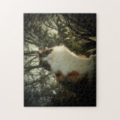 Calicoと松またはあなたの写真ジグソーパズル ジグソーパズル (縦)