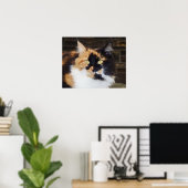 Calicoキャットポスター ポスター (ホームオフィス)