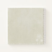 Calico私たちのバケットリストカップルのキープサケ ノートブック (裏面)