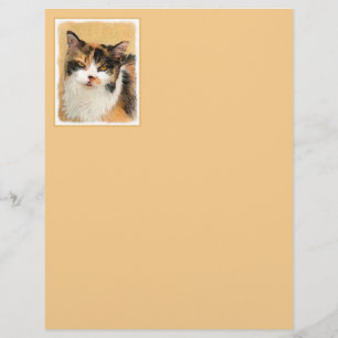 Calico Cat 絵画's – かわいいオリジナルキャットアート