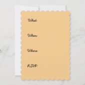 Calico Cat 絵画's – かわいいオリジナルキャットアート 招待状 (裏面)