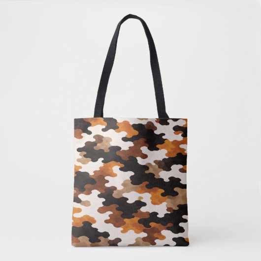 Calico Cat Camouflage トートバッグ (正面)
