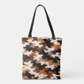 Calico Cat Camouflage トートバッグ (裏面)