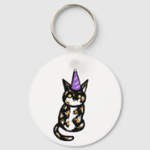 Calico Cat Celebration Keyring キーホルダー (正面)