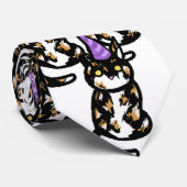 Calico Cat Celebration Tie ネクタイ (ロール)