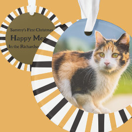 Calico Cat First Christmas オーナメント