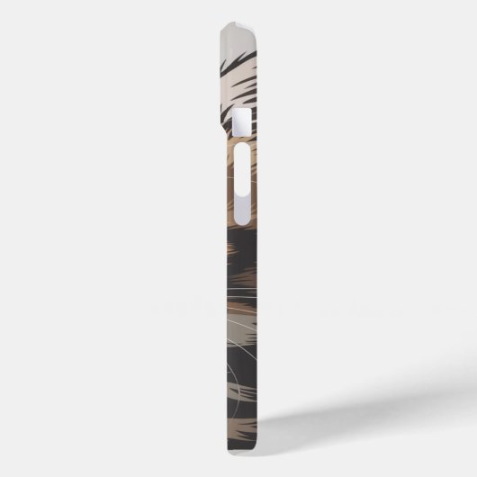 Calico Cat Illustration  for Cat Lovers Case-Mate iPhoneケース (裏面 / 左)