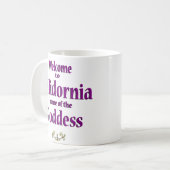 Calidorniaのマグ コーヒーマグカップ (正面左)