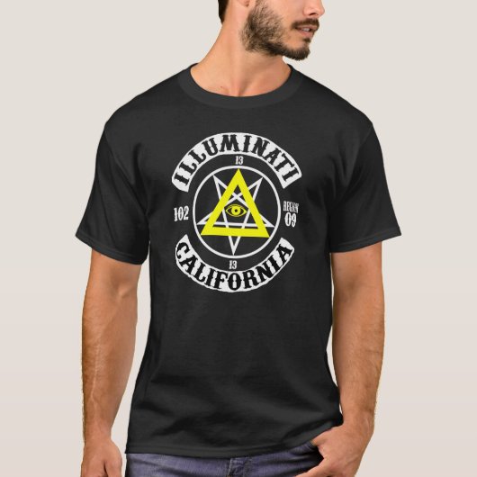 CALIFのILLUMINATI Tシャツ (正面)
