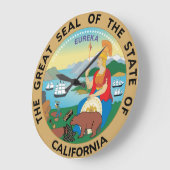 California*の柱時計 ラージ壁時計 (傾斜)