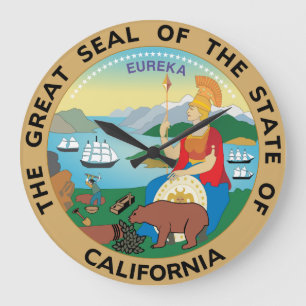 California*の柱時計 ラージ壁時計