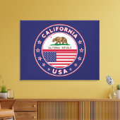 California キャンバスプリント (インサイチュ (リビング))