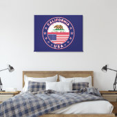 California キャンバスプリント (インサイチュ (寝室))