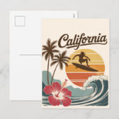 California シーズンポストカード (正面/裏面)