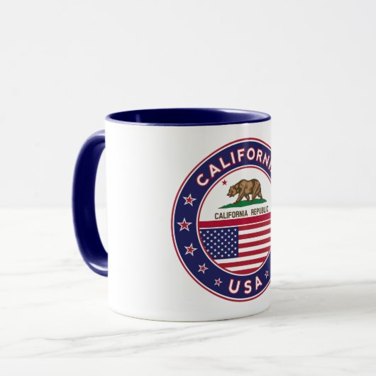 California マグカップ (正面左)
