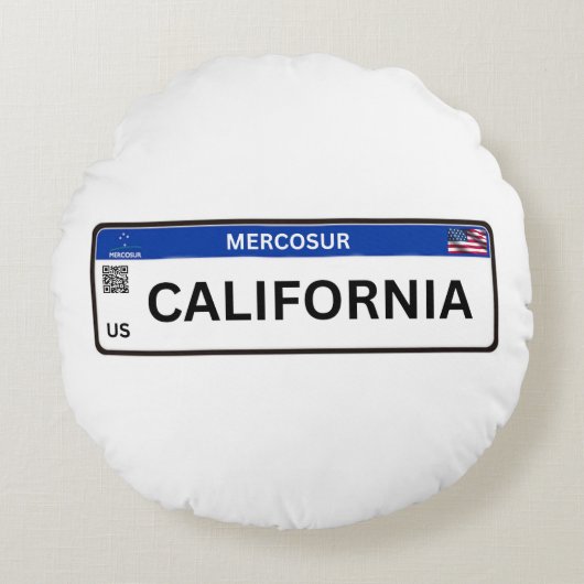 California ラウンドクッション (正面)