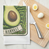 California Avocados Kitchen Towel キッチンタオル (四つ折り)