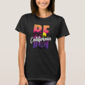 California Beach USA America State Tシャツ (正面)