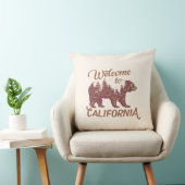 California Bearへようこそ クッション (椅子)