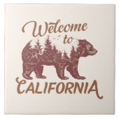 California Bearへようこそ タイル (正面)