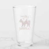 California Bearへようこそ タンブラーグラス (裏面)