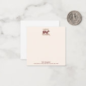 California Bearへようこそ ノートカード (正面/裏面インサイチュ)