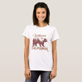 California Bearへようこそ Tシャツ (正面フル)