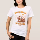 California Bear Art – Golden State トライブレンドTシャツ (正面)