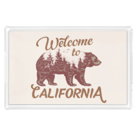 California Bear Forestへようこそ アクリルトレー