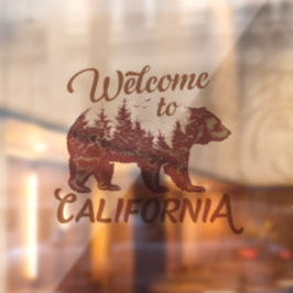 California Bear Forestへようこそ ウィンドウサイン