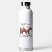 California Bear Forestへようこそ ウォーターボトル (左面)