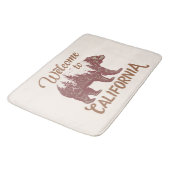 California Bear Forestへようこそ バスマット (アングル)