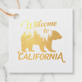 California Bear Forestへようこそ フェイバータグ