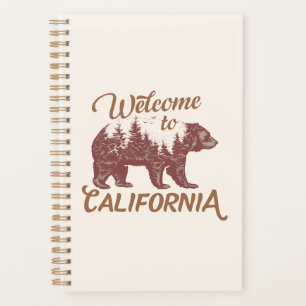 California Bear Forestへようこそ プランナー手帳