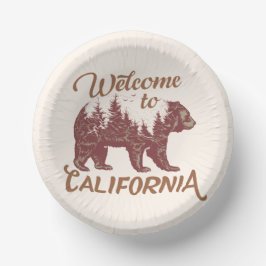 California Bear Forestへようこそ ペーパーボウル