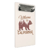 California Bear Forestへようこそ ミニクリップボード (アングル)