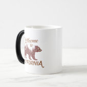 California Bear Forestへようこそ モーフィングマグカップ (正面左)