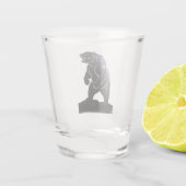 California Bear shot glass ショットグラス (裏面)