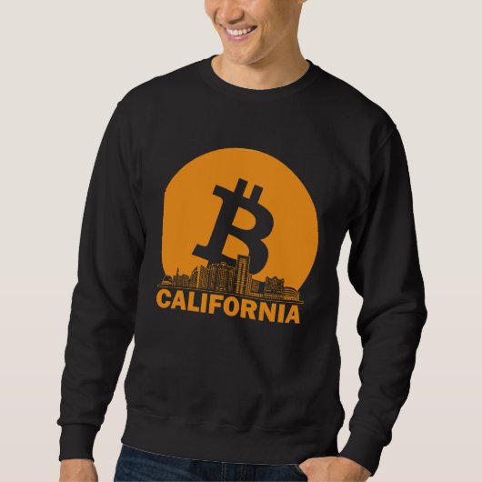 California Bitcoin Maximalist  Bitcoin California  スウェットシャツ (正面)