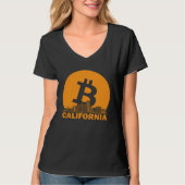 California Bitcoin Maximalist Bitcoin California Tシャツ (正面)